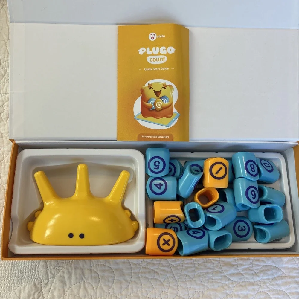 Shifu Plugo Game Pad Enables Hands-On Play w/ Plugo Letters, Plugo Count & Link